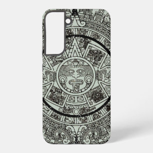 Funda Para Samsung Galaxy S22+ Piedra del Sol Azteca Mexicana Calendario Maya 1