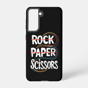 Funda Para Samsung Galaxy S21 Piedra Papel Tijera Lesbiana Divertida Orgullo Gay