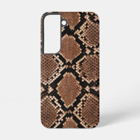 Piel de serpiente de cascabel de diamante occident