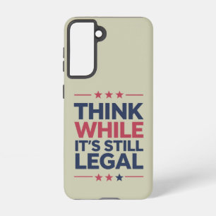 Funda Para Samsung Galaxy S21 Piensa mientras todavía es un regalo republicano l