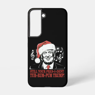 Funda Para Samsung Galaxy S22 Pijama divertido de Navidad del presidente Trump f