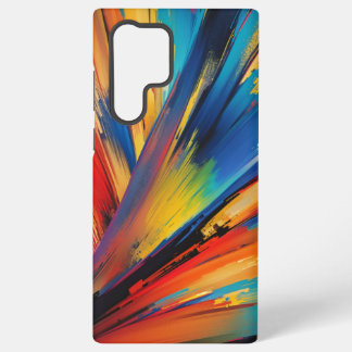 Funda Para Samsung Galaxy S22 Ultra Pincel dinámico Arte moderno