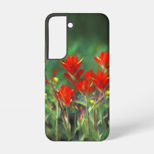 Funda Para Samsung Galaxy S22 Pincel indio Pintura - Arte de Flor Original