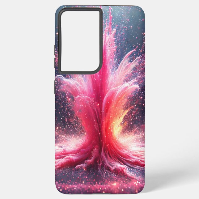 Funda Para Samsung Galaxy Pink blast (Reverso )