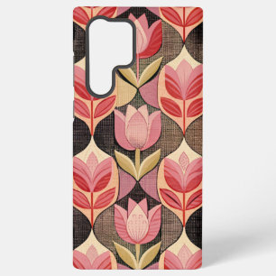Funda Para Samsung Galaxy S22 Ultra Pink Tulips