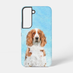 Funda Para Samsung Galaxy S22 Pintado español de Springer galesa - Arte de perro