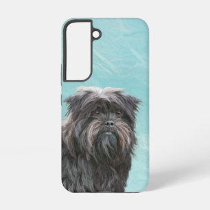 Funda Para Samsung Galaxy S22 Pintura de Affenpinscher - Arte de perro original 