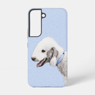 Funda Para Samsung Galaxy S22 Pintura de Bedlington Terrier - Arte original de p