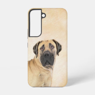 Funda Para Samsung Galaxy S22 Pintura de Boerboel - Arte de perro original lindo