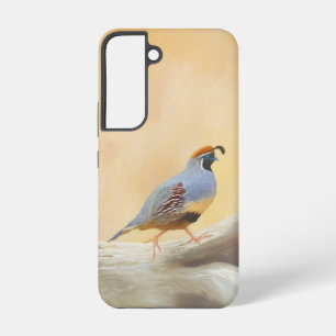 Funda Para Samsung Galaxy S22 Pintura de codorniz de Gambrel Arte de aves origin