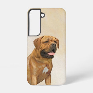Funda Para Samsung Galaxy S22 Pintura de Dogue de Burdeos - Arte de perro origin