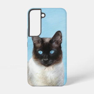 Funda Para Samsung Galaxy S22 Pintura de gato siamés - Arte de gato original lin