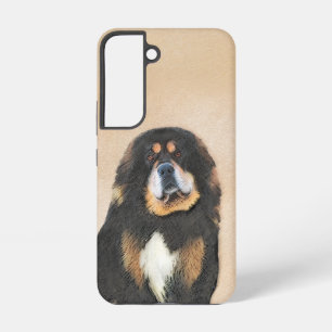 Funda Para Samsung Galaxy S22 Pintura de Mastín Tibetano - Arte de Perro Origina