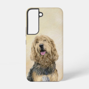 Funda Para Samsung Galaxy S22 Pintura de Otterhound - Arte Original de Perro Ado