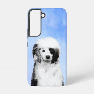 Funda Para Samsung Galaxy S22 Pintura de perro de agua portuguesa - Arte origina