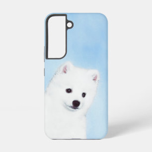 Funda Para Samsung Galaxy S22 Pintura de perro esquimal americano - Arte de perr