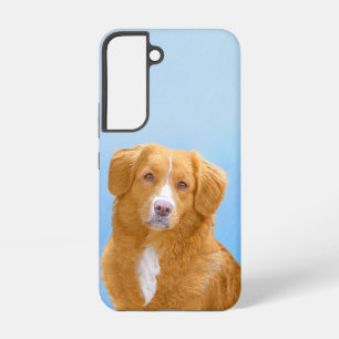 Funda Para Samsung Galaxy S22 Pintura de perro Retriever de Tolling de Pato de N
