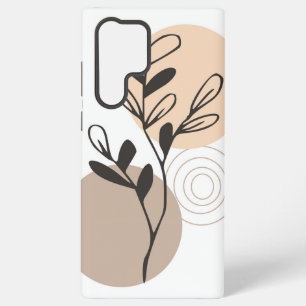 Funda Para Samsung Galaxy S22 Ultra Pintura de planta Boho