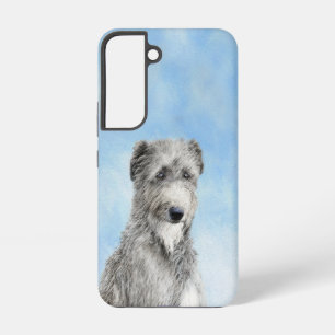 Funda Para Samsung Galaxy S22 Pintura de Scottish Deerhound - Arte de Perro Orig