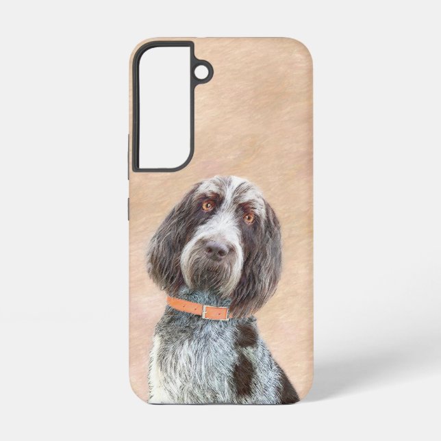 Funda Para Samsung Galaxy Pintura de Spinone Italiano - Arte de Perro Origin (Reverso )