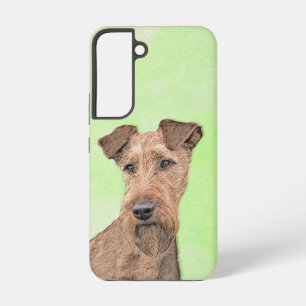 Funda Para Samsung Galaxy S22 Pintura de Terrier Irlandés - Arte de Perro Origin