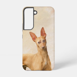 Funda Para Samsung Galaxy S22 Pintura del Cirneco dell’Etna - Arte de perro orig