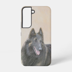Funda Para Samsung Galaxy S22 Pintura del Tervuren Belga - Arte Original de Perr