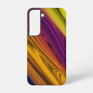 Funda Para Samsung Galaxy S22 Pintura Líquida Abstracta