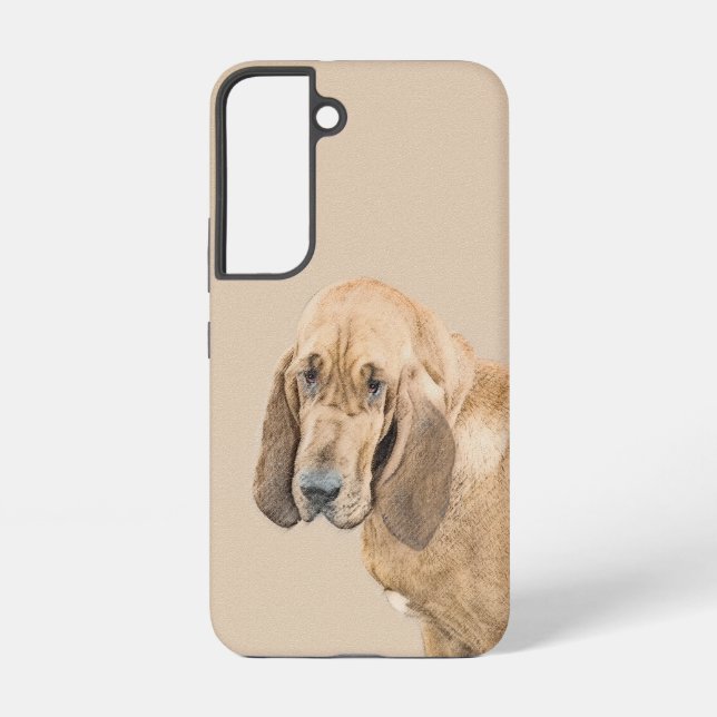 Funda Para Samsung Galaxy Pintura Sangrienta - Arte Perro Original. (Reverso )