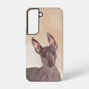Funda Para Samsung Galaxy S22 Pintura Xoloitzcuintli - Arte Perro Original Cuto