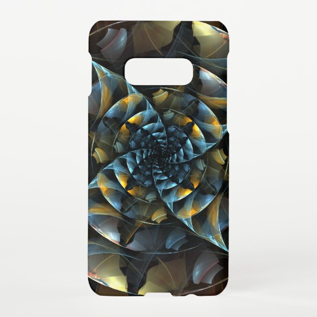 Funda Para Samsung Galaxy PinWheeler Abstract Art Matte (Reverso)