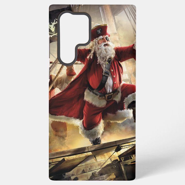 Funda Para Samsung Galaxy Pirata Santa (Reverso )