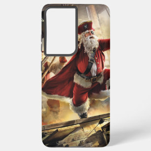 Funda Para Samsung Galaxy S21 Ultra Pirata Santa