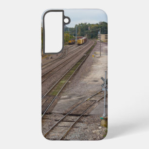Funda Para Samsung Galaxy S22+ Pistas de ferrocarril de Jeff City