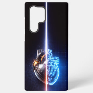 Funda Para Samsung Galaxy S22 Ultra Plano de Corazón Mecánico