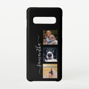 Funda Para Samsung Galaxy S10 Plantilla de foto de nombre escrita a mano persona