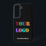 Funda Para Samsung Galaxy S22 Plantilla de negocio de texto con logotipo de empr<br><div class="desc">Colores y tipos de letra personalizados - Diseñe sus propios fundas Samsung Galaxy personalizados o los casos de iPhone con logotipo de la empresa y sitio web o Personalizado Mensajes promocionales de texto / Regalo para empresas - Añada su logotipo / imagen y texto / información - Redimensionar y mover...</div>