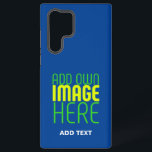 FUNDA PARA SAMSUNG GALAXY S22 ULTRA PLANTILLA DE TEXTO DE IMAGEN AZUL DE COBALT EDITAB<br><div class="desc">ESTE ES UN DISEÑO PARA LOS CLIENTES.PUEDE CAMBIAR,  REDUCIR O AGREGAR EL LOGO,  LA FOTO,  EL TEXTO Y LOS COLORES DE LA FORMA QUE DESEE.GRACIAS.</div>