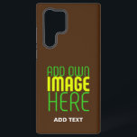 FUNDA PARA SAMSUNG GALAXY S22 ULTRA PLANTILLA DE TEXTO DE IMAGEN MARRÓN SENCILLA EDITA<br><div class="desc">ESTE ES UN DISEÑO PARA LOS CLIENTES.PUEDE CAMBIAR,  REDUCIR O AGREGAR EL LOGO,  LA FOTO,  EL TEXTO Y LOS COLORES DE LA FORMA QUE DESEE.GRACIAS.</div>