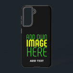FUNDA PARA SAMSUNG GALAXY S21 PLANTILLA DE TEXTO DE IMAGEN NEGRA SENCILLA EDITAB<br><div class="desc">ESTE ES UN DISEÑO PARA LOS CLIENTES.PUEDE CAMBIAR,  REDUCIR O AGREGAR EL LOGO,  LA FOTO,  EL TEXTO Y LOS COLORES DE LA FORMA QUE DESEE.GRACIAS.</div>