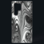 Funda Para Samsung Galaxy S22 Ultra Plata y negro fundido<br><div class="desc">Efecto dramático,  estuche de plata y teléfono celular negro para Samsung 22 Ultra. El diseño se puede transferir al iphone 13,  12,  etc.</div>