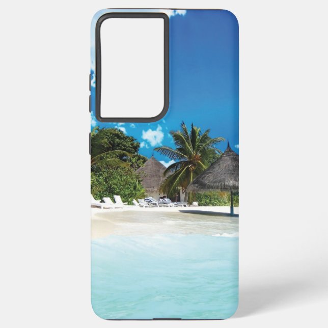 Funda Para Samsung Galaxy Playa exótica (Reverso )