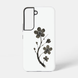 Funda Para Samsung Galaxy S22 Plum Blossom Line Art - Estuche para teléfono botá