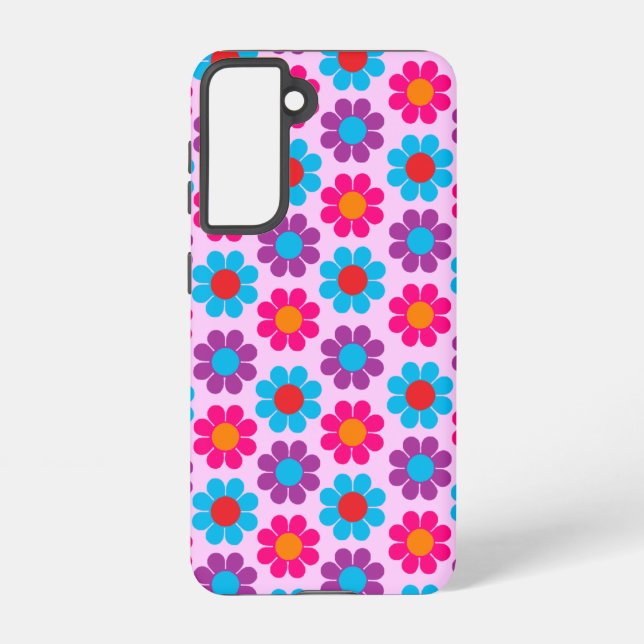 Funda Para Samsung Galaxy Poder de las Flores (Reverso )