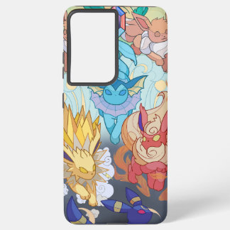 Funda Para Samsung Galaxy S21 Ultra Pokémon Évoli – Douceur, Style et Nostalgie !