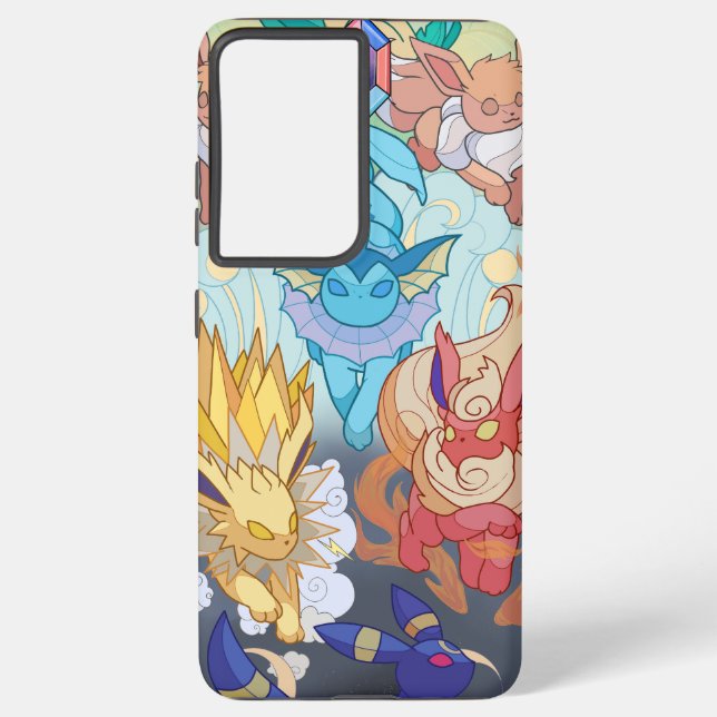 Funda Para Samsung Galaxy Pokémon Évoli – Douceur, Style et Nostalgie ! (Reverso )