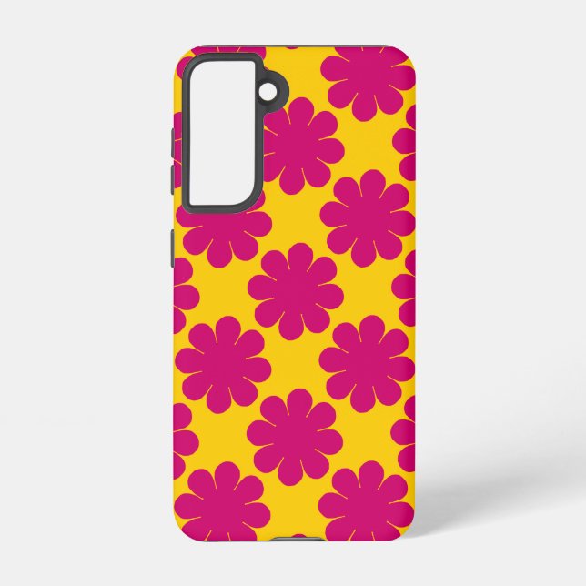 Funda Para Samsung Galaxy Potencia de flor (Reverso )