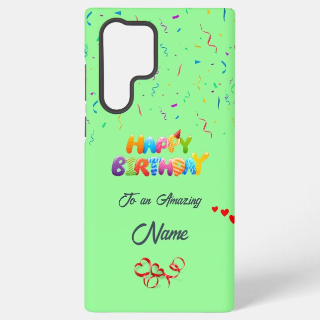 Funda Para Samsung Galaxy Primer cumpleaños Samsung Galaxy S22 Ultra Funda (Reverso )