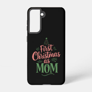 Funda Para Samsung Galaxy S21 Primera Navidad como mamá coincidiendo con Navidad