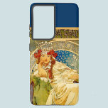 Funda Para Samsung Galaxy S21  Princess Hyacinth<br><div class="desc">Ballet-pantomima de Oskar Nedbal, Princesa Hyacinth, estrenada en 1911 en el Teatro Nacional, Praga, con libreto de Ladislav Novák. El poster de Mucha anunciando la actuación presenta el retrato de la popular actriz Andula Sedláčková, quien protagonizó el título. Un herrero del pueblo sueña que su hija se convierta en la...</div>